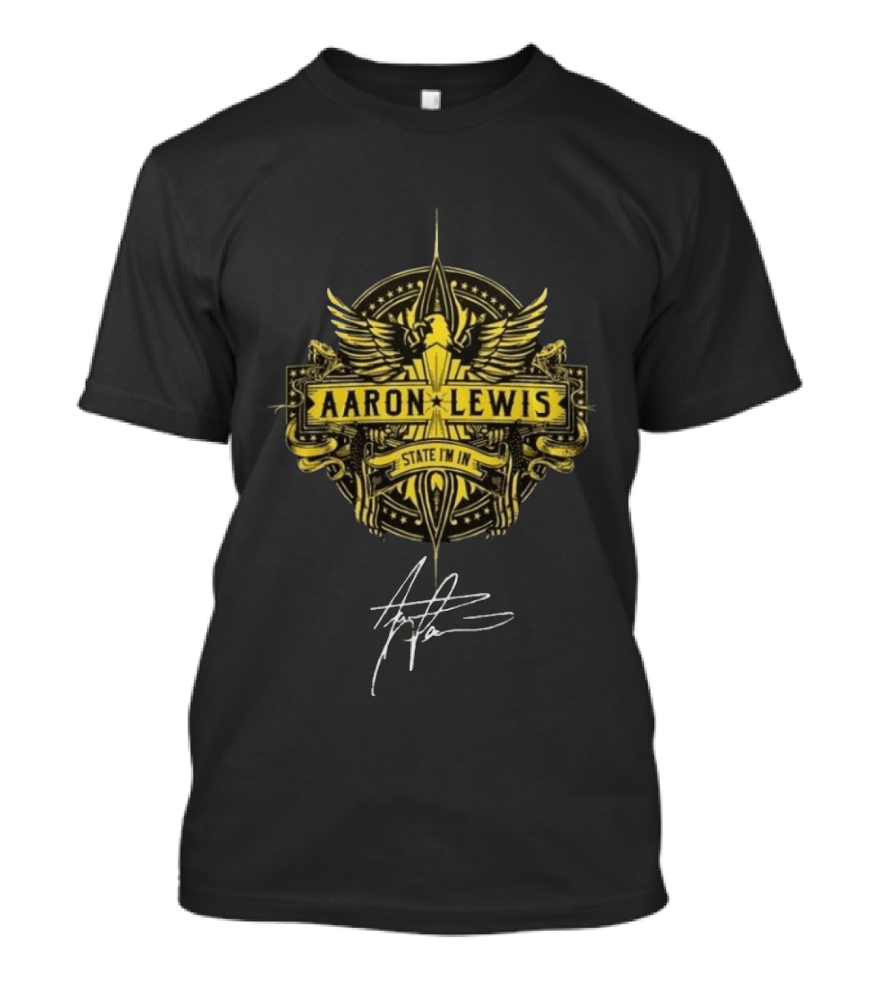 Aaron Lewis State I'm In Tour 2026 Eagle T-Shirt