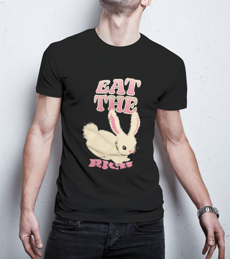 Eat The Rich Bunny T-Shirt