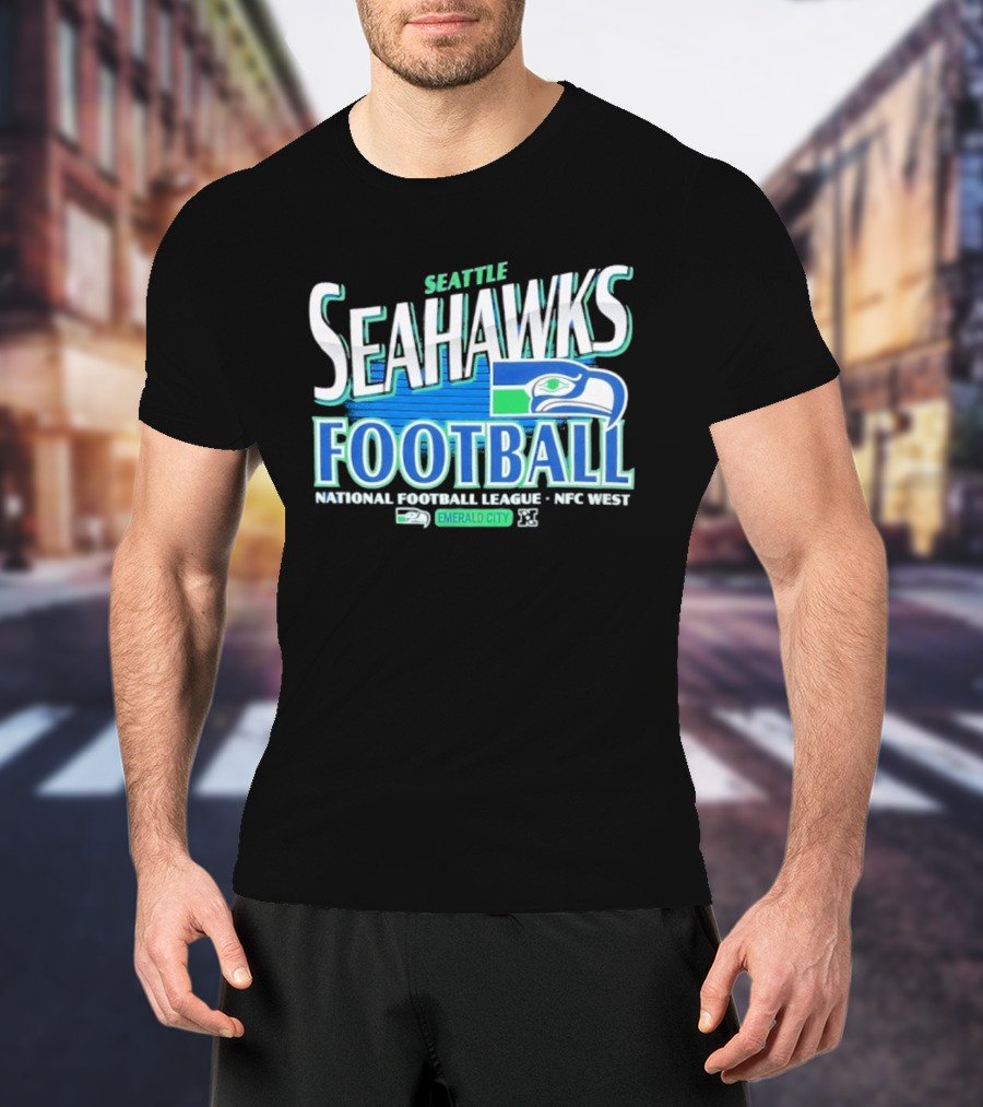 Seattle Seahawks Football National Football League NFC West Emerald City T-Shirt