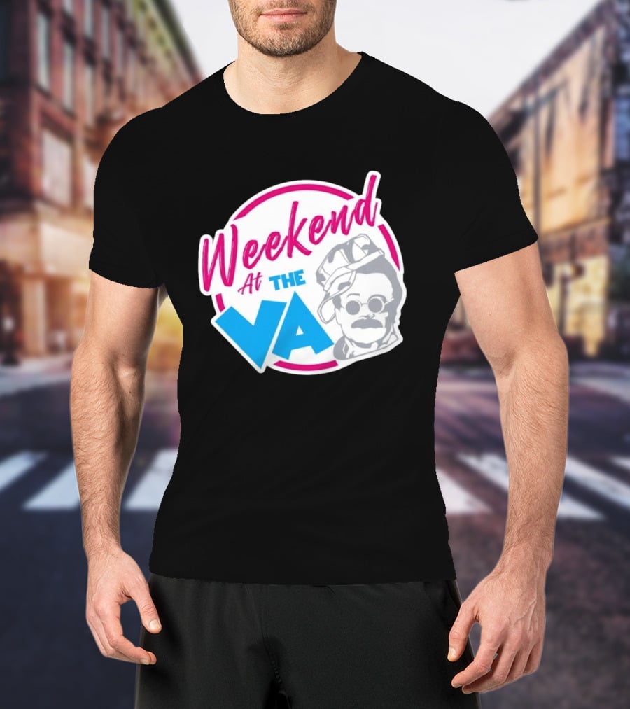 Weekend At The VA Iconic Silhouette Throwback T-Shirt