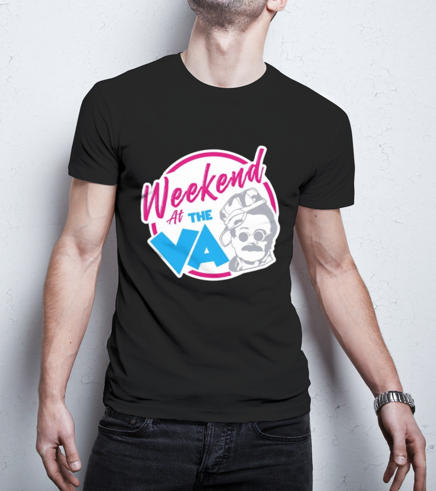 Weekend At The VA Iconic Silhouette Throwback T-Shirt