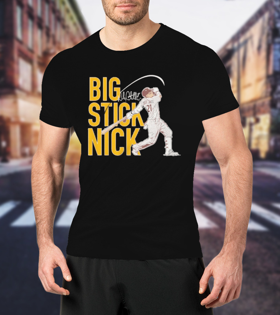 Big Stick Nick Castellanos Padres Baseball T-Shirt
