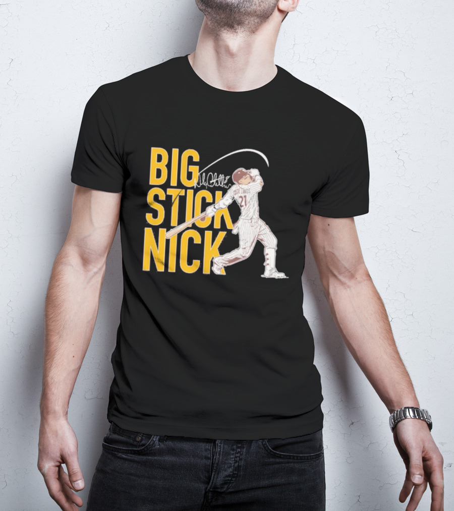 Big Stick Nick Castellanos Padres Baseball T-Shirt