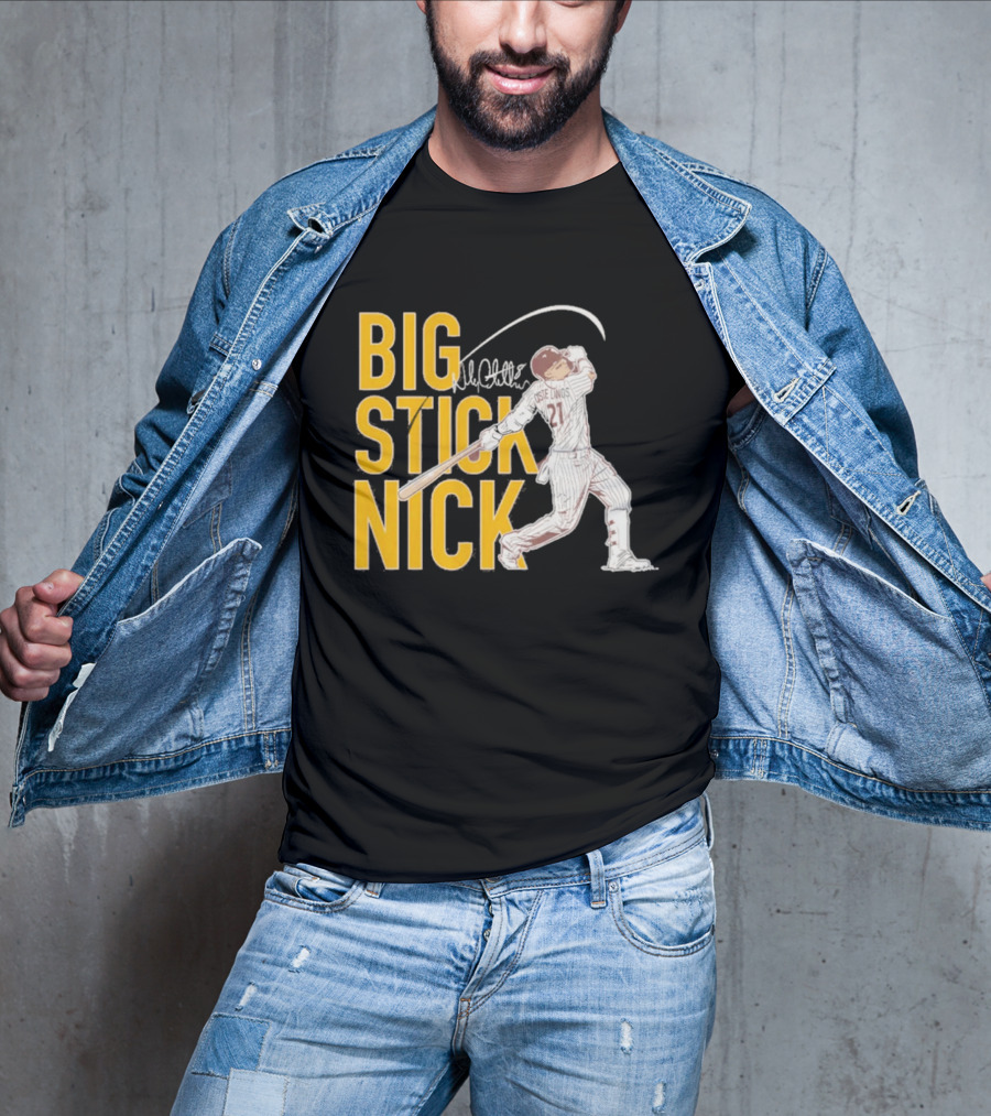 Big Stick Nick Castellanos Padres Baseball T-Shirt