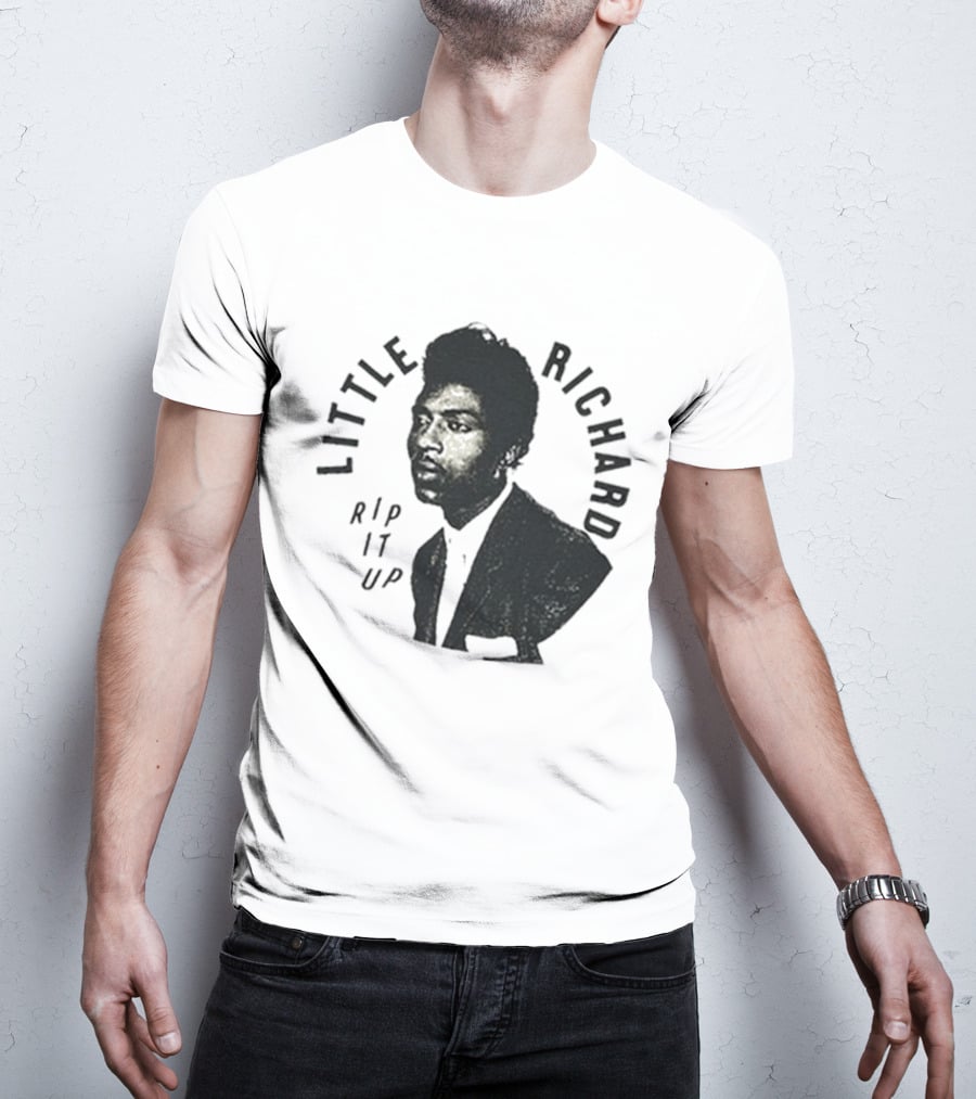 Little Richard Rip It Up Vintage Style Iconic Music T-Shirt