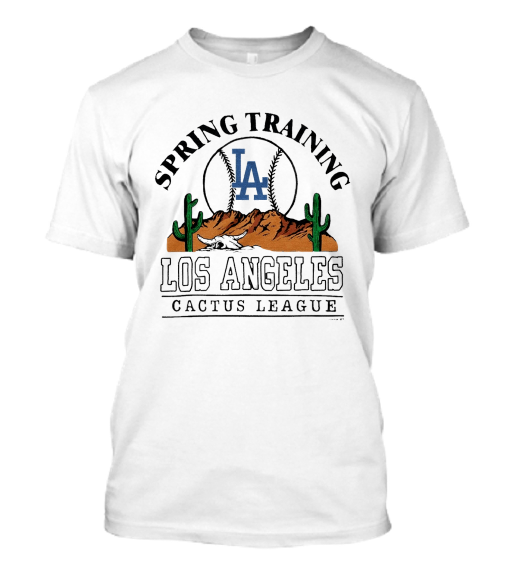 Los Angeles Dodgers Cactus League Spring Training 2026 Desert Baseball T-Shirt