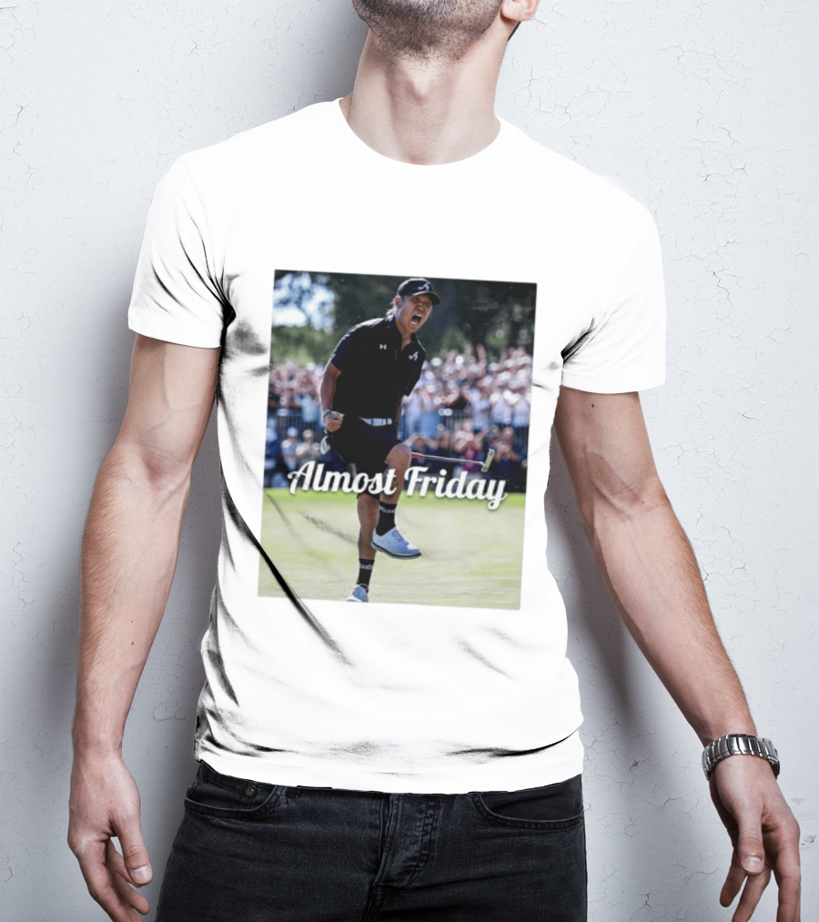 Anthony Kim Almost Friday Golf Comeback Celebration Moment T-Shirt