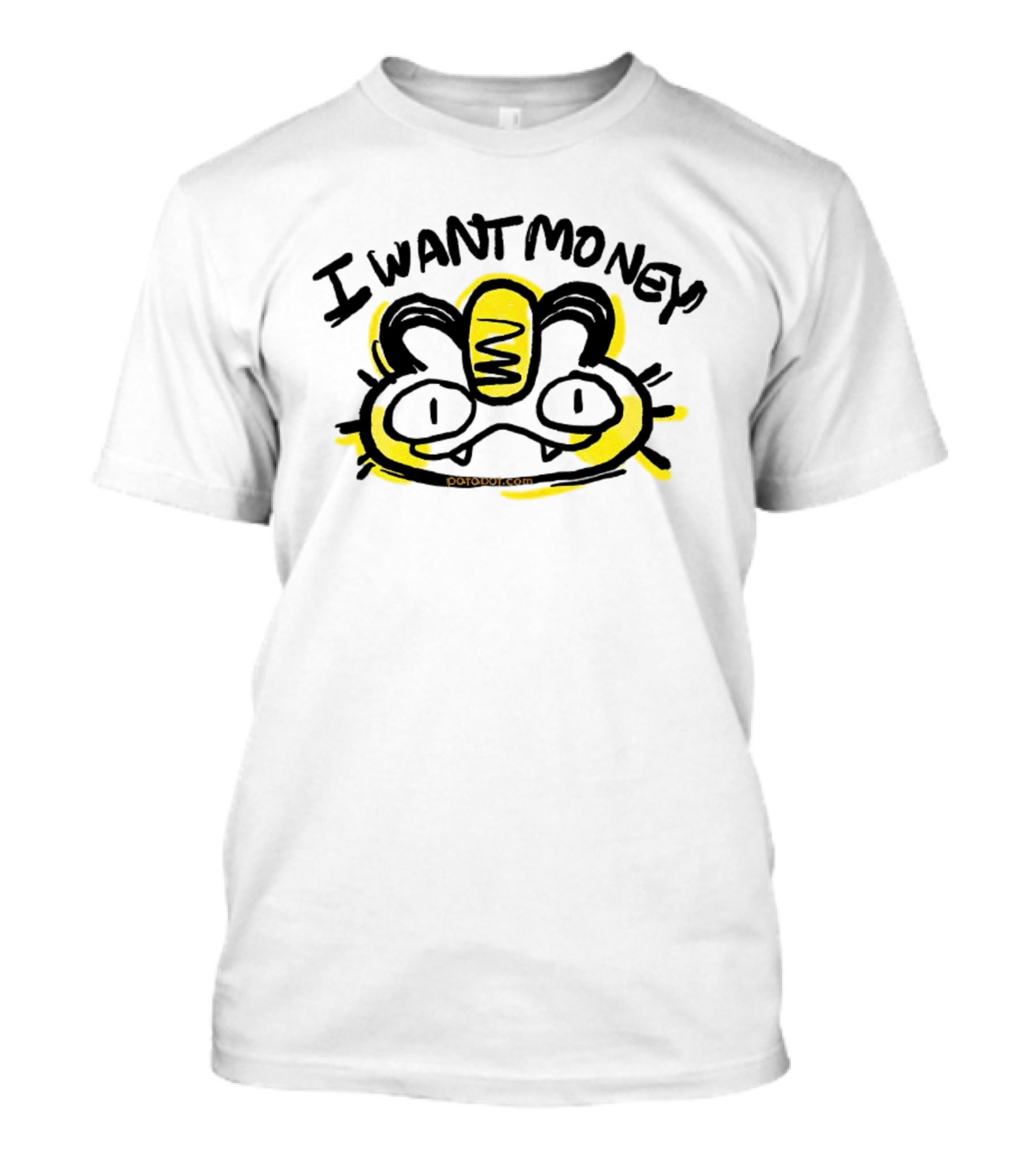 I Want Money Cat Graphic Meowth T-Shirt