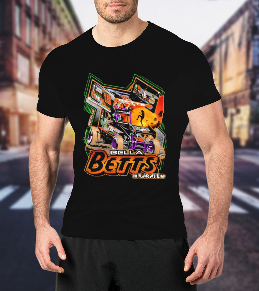 Bella Betts Karate Kid Racing 2026 Season Launch 13 McCreery Competition T-Shirt