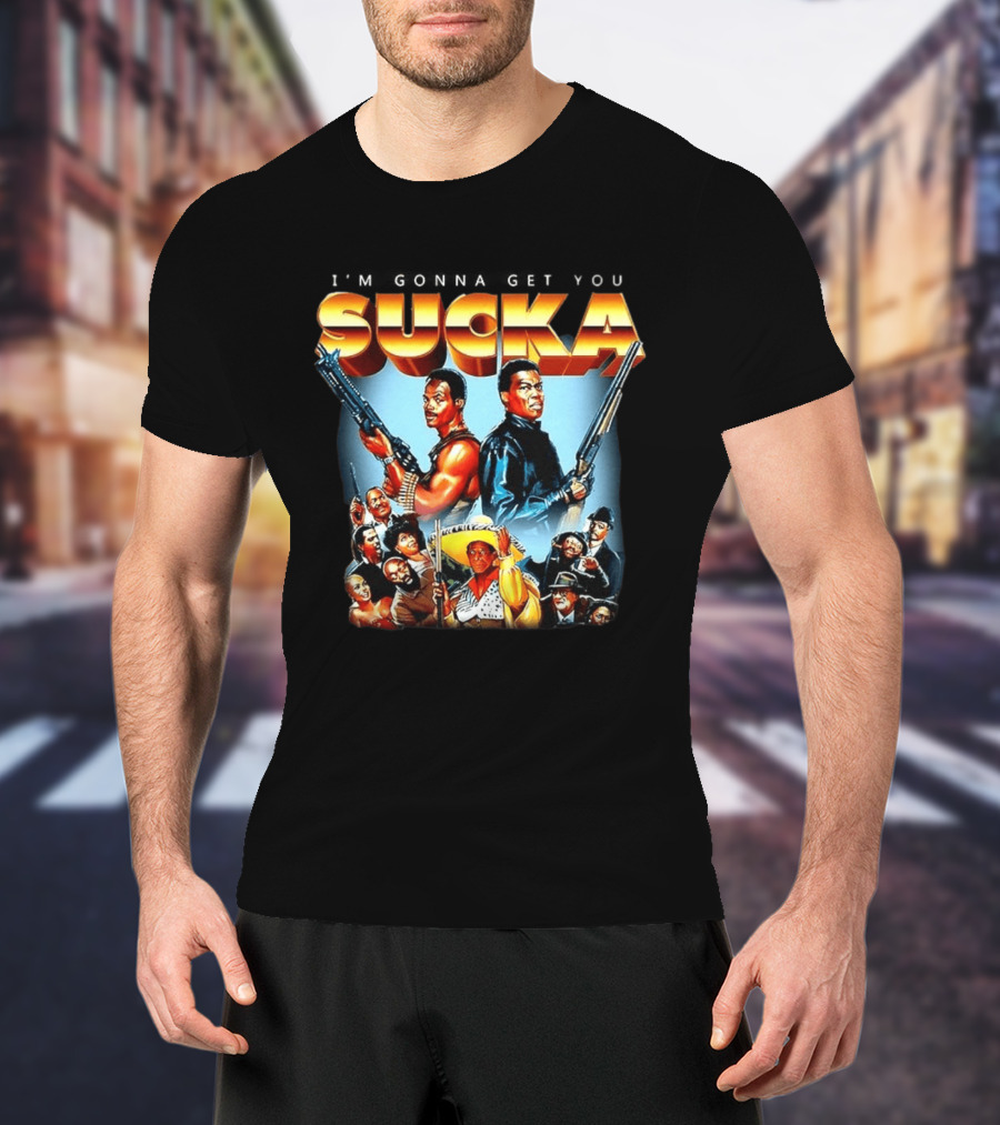 I'm Gonna Git You Sucka 1988 Movie Satirical Comedy T-Shirt