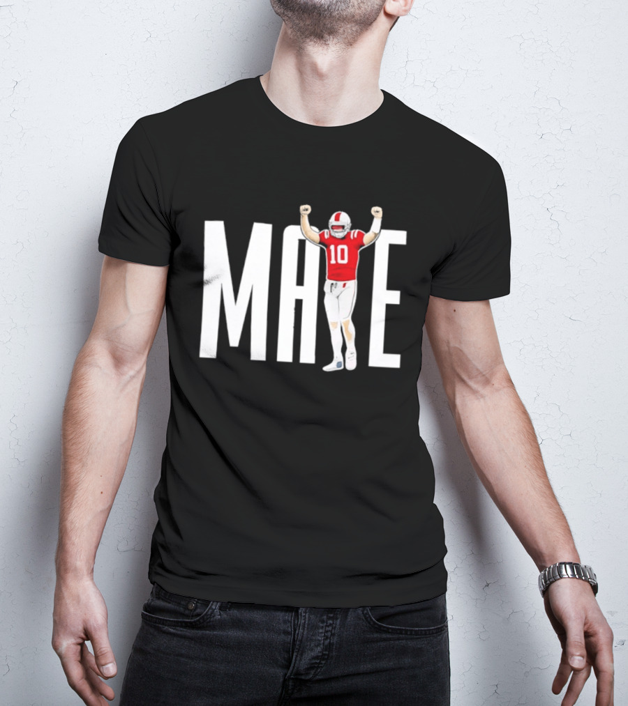 MAYE 10 New England Football Legend In The Making T-Shirt