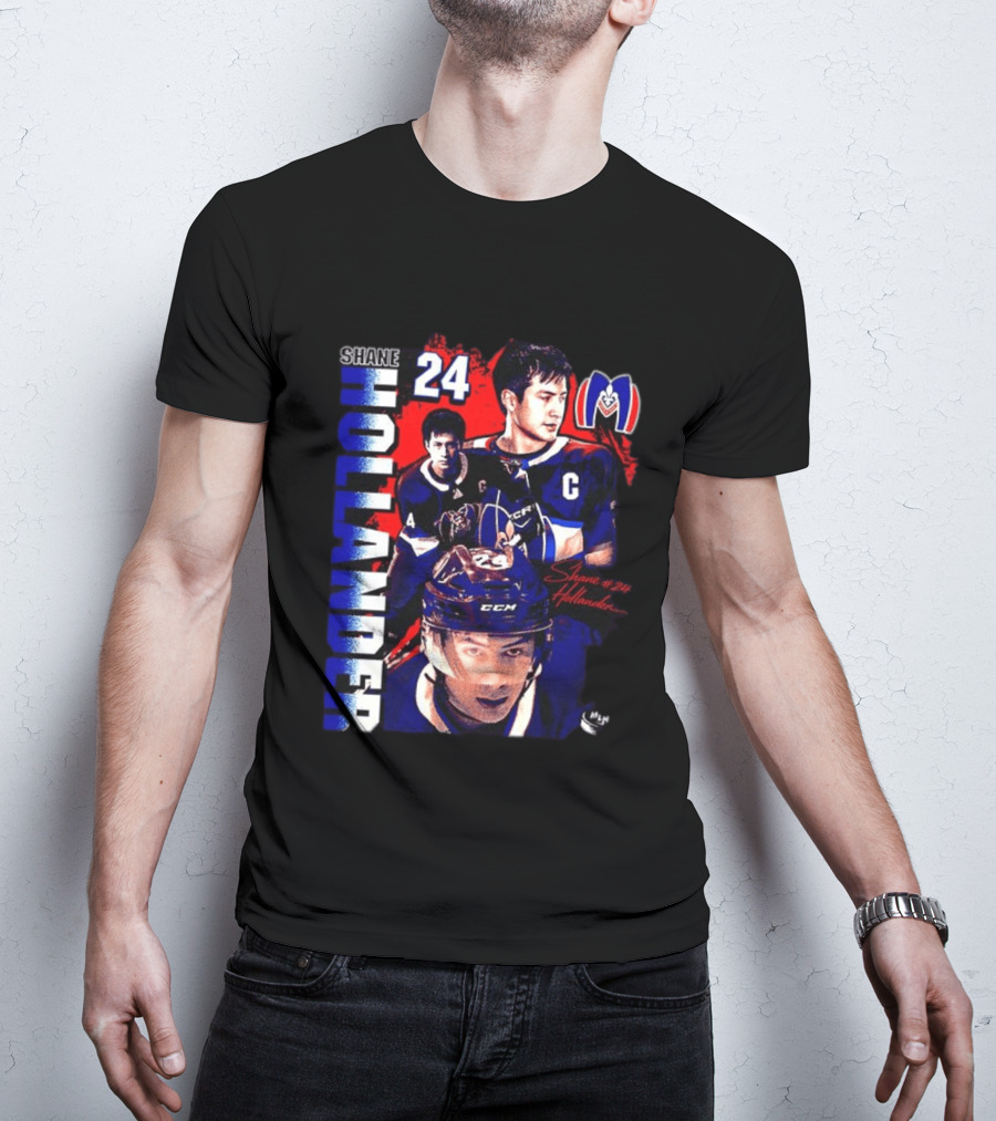 Shane Hollander 24 MLH Hockey Heated Rivalry Romantic T-Shirt