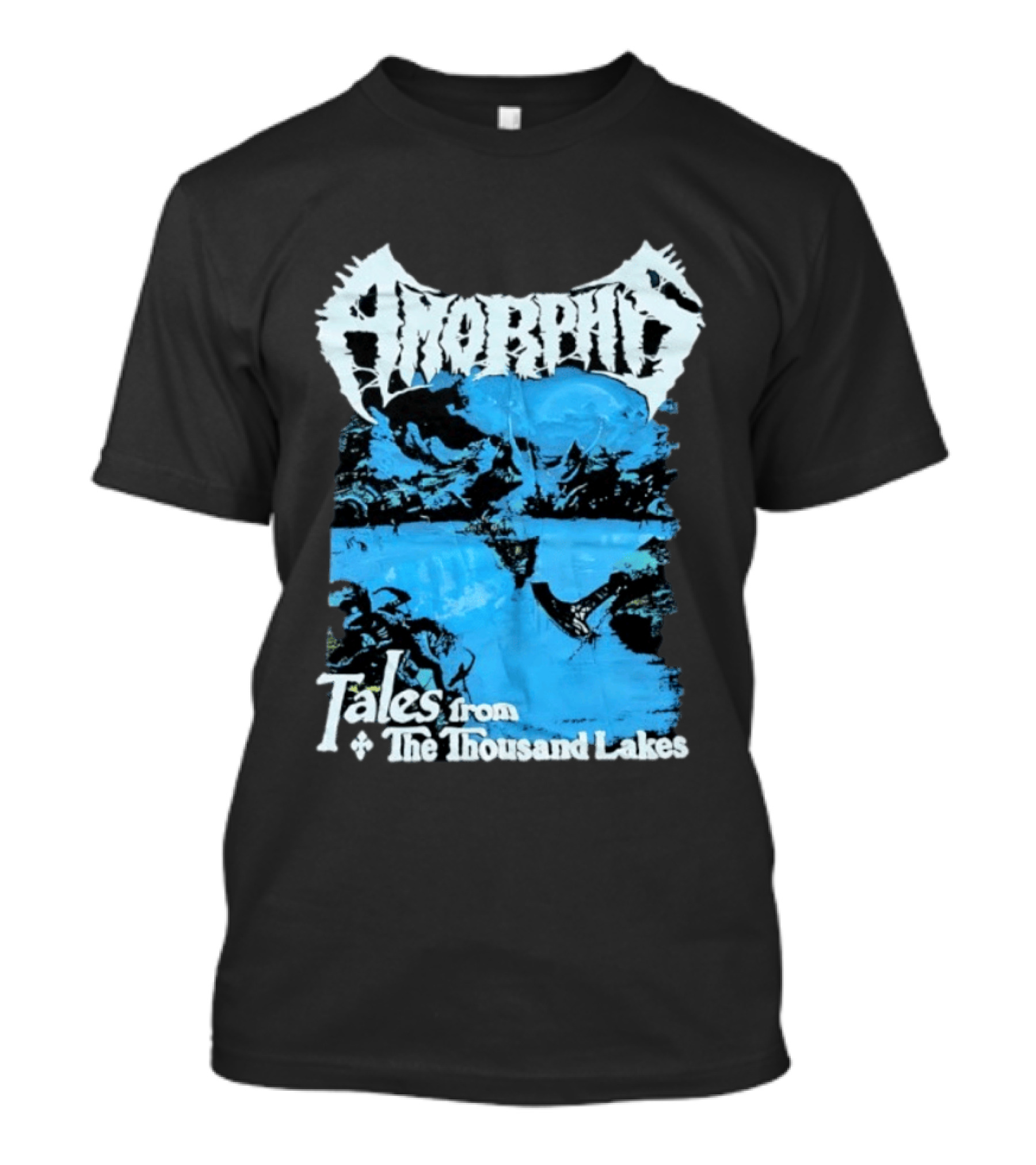 Amorphis Tales From The Thousand Lakes Scenic Landscape T-Shirt