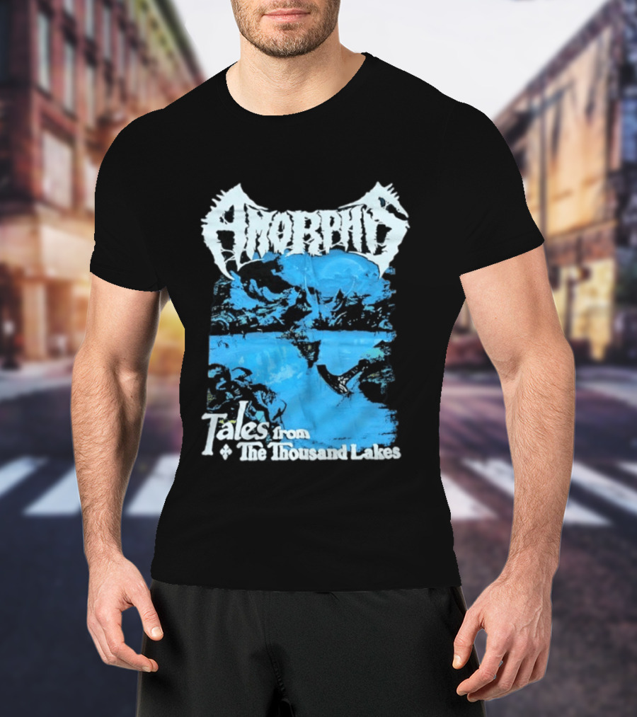 Amorphis Tales From The Thousand Lakes Scenic Landscape T-Shirt