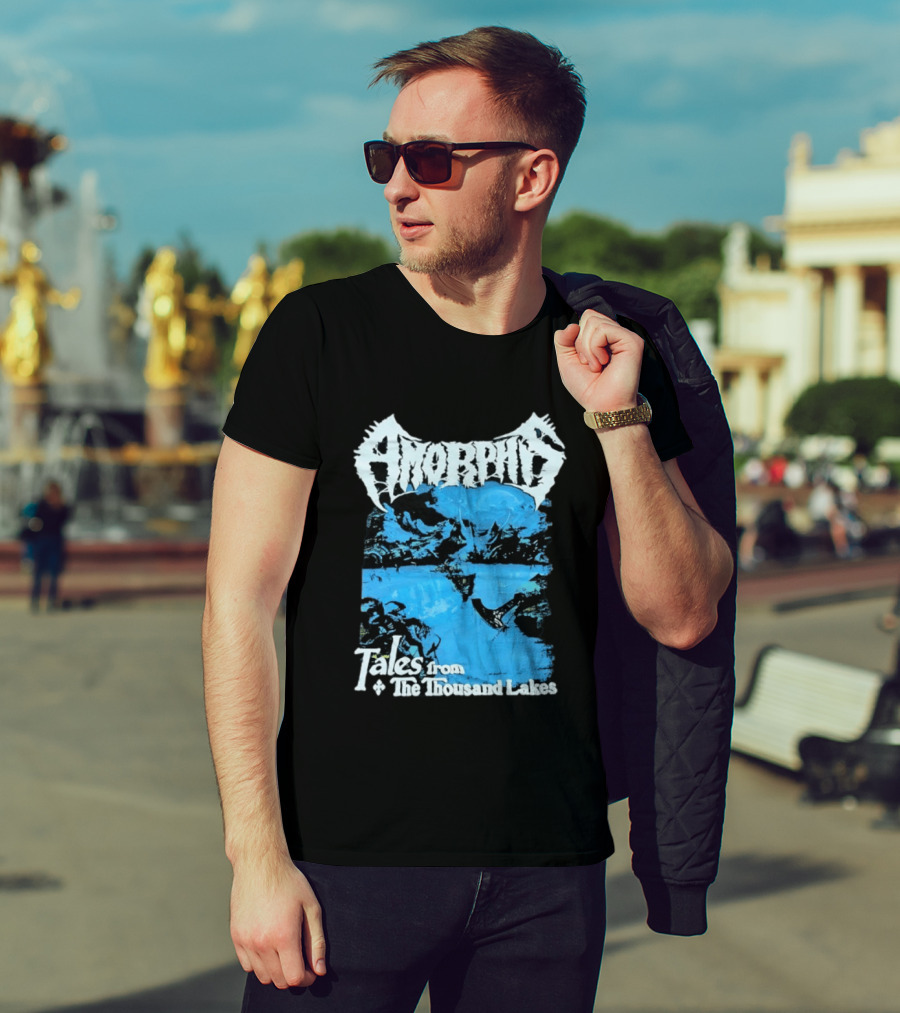 Amorphis Tales From The Thousand Lakes Scenic Landscape T-Shirt