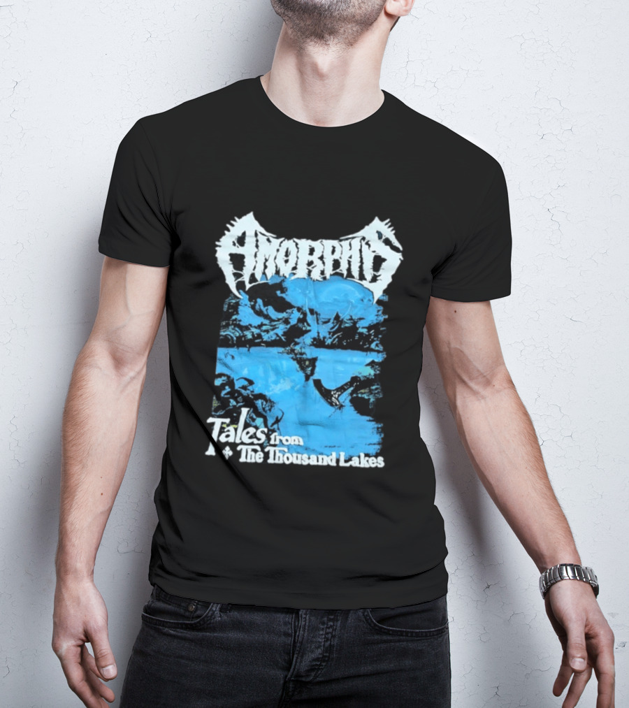 Amorphis Tales From The Thousand Lakes Scenic Landscape T-Shirt