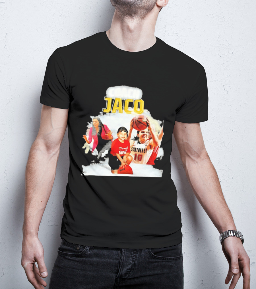 Coach Jaco Southeast Basketball Donelz Hoops T-Shirt