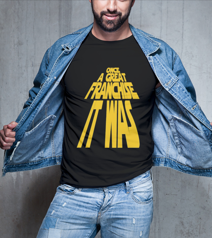 Star Wars Parody Once A Great Franchise It Was T-Shirt