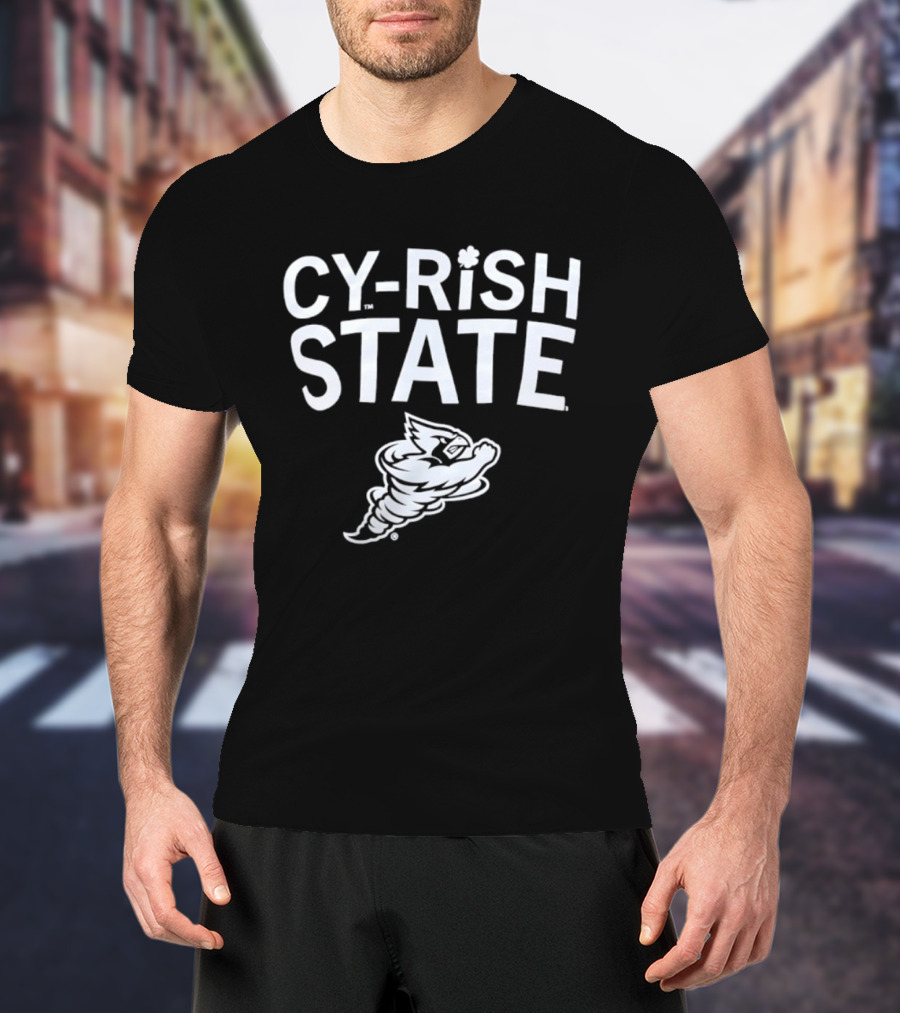 Cy Rish State St Patrick's Day Iowa State Cyclones T-Shirt