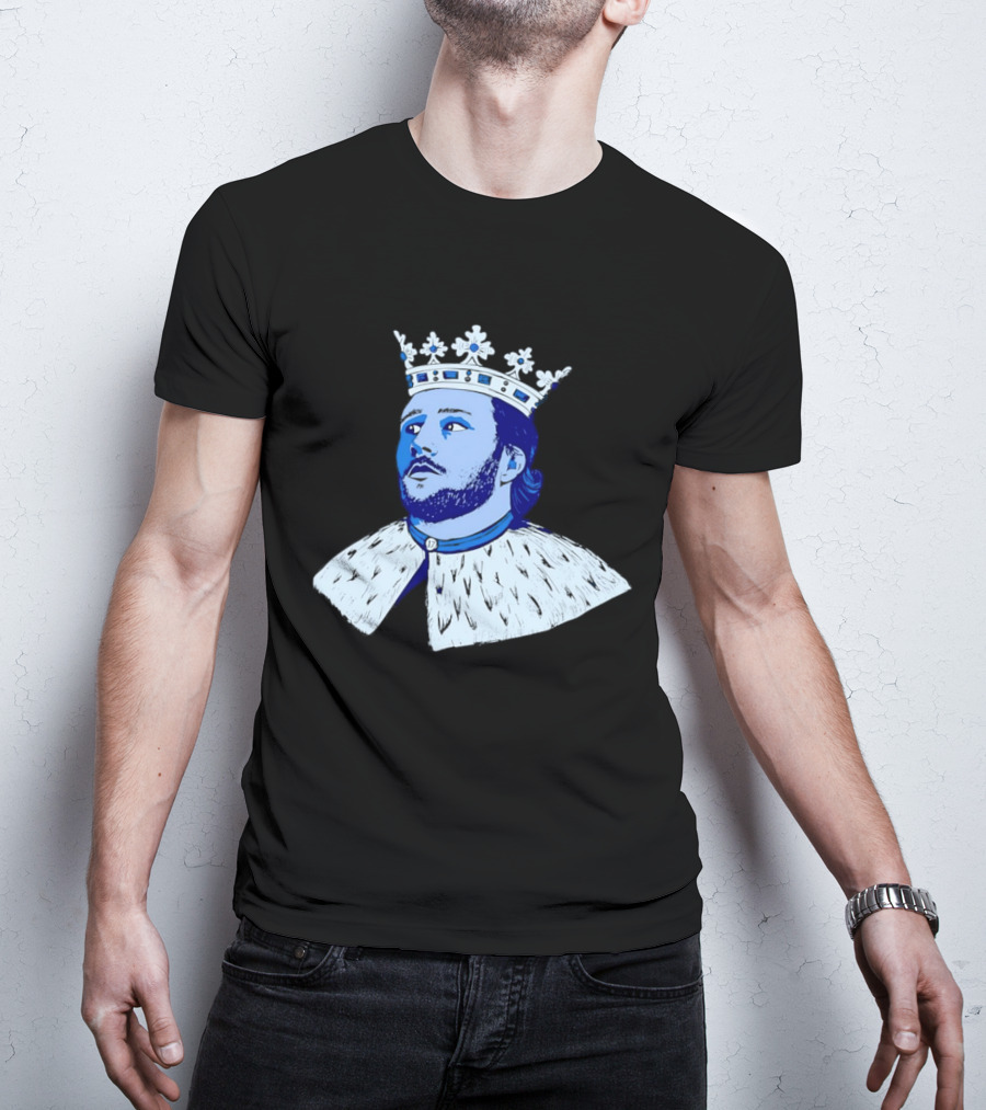 King Joshua MVP Josh Allen Regal Crown T-Shirt