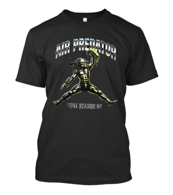 Air Predator Hunt Season 94 Jumpman Alien Warrior T-Shirt