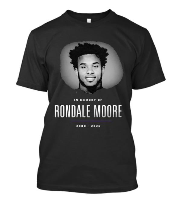 In Memory Of Rondale Moore 2000 2026 T-Shirt