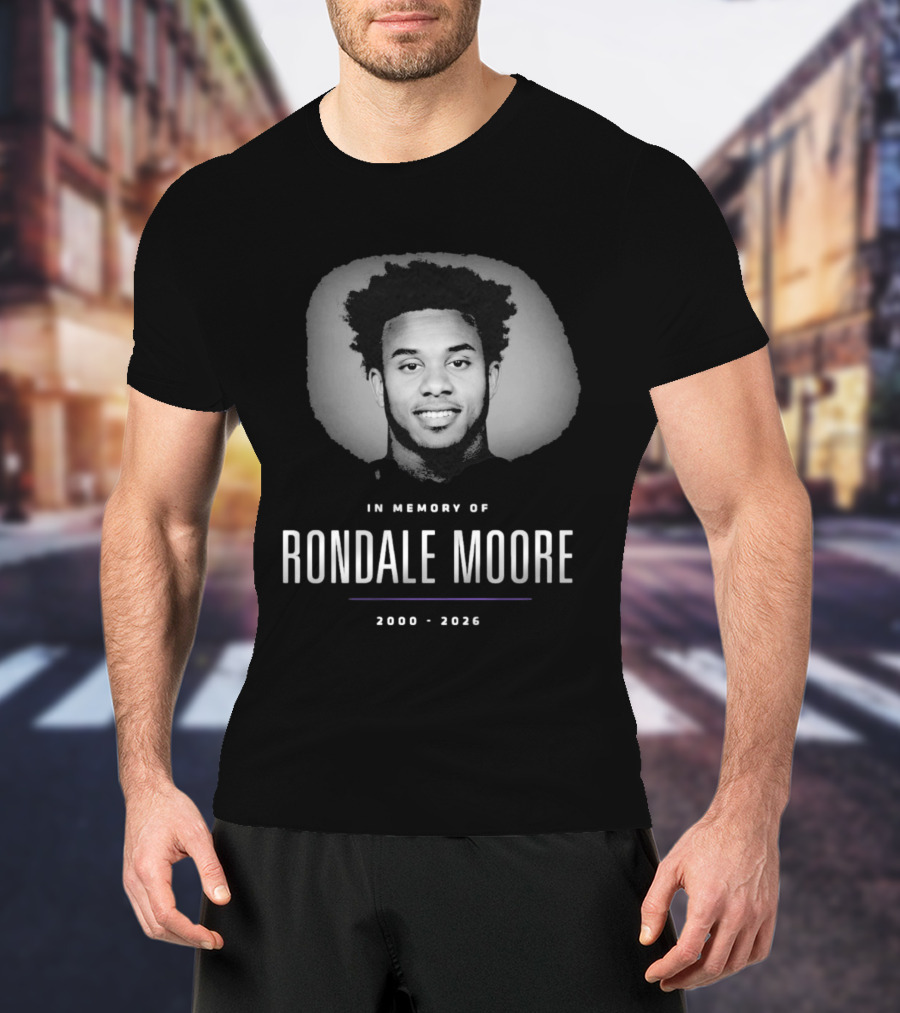 In Memory Of Rondale Moore 2000 2026 T-Shirt