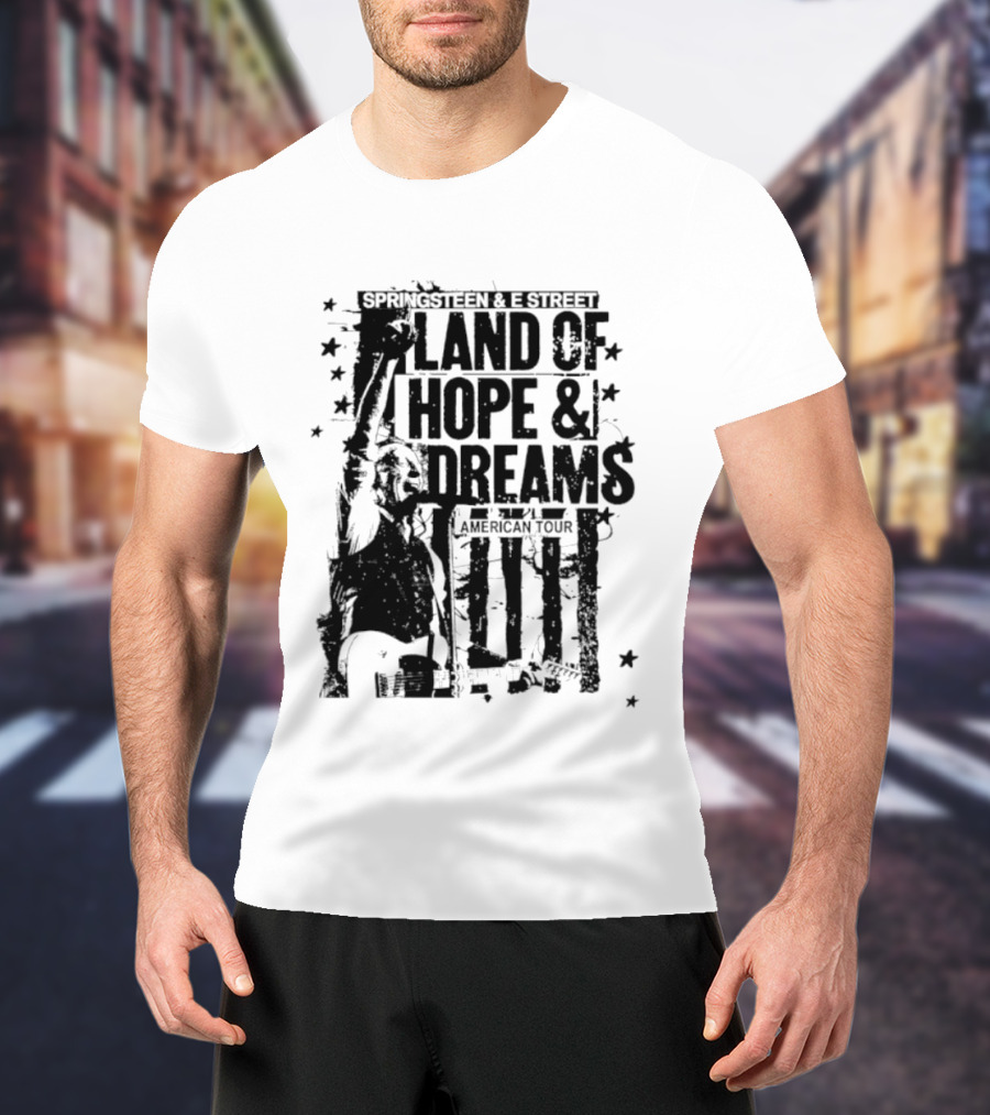Springsteen E Street Land Of Hope And Dreams American Tour 2026 T-Shirt