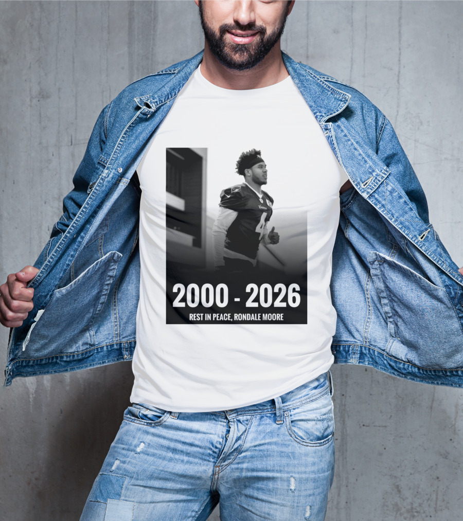 Rest In Peace Rondale Moore 2000 2026 Minnesota Vikings T-Shirt