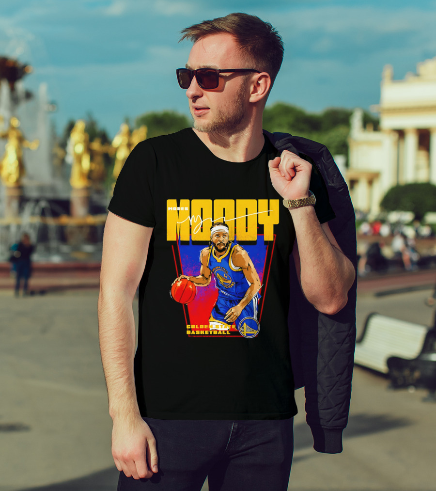 Moses Moody Golden State Warriors Basketball T-Shirt