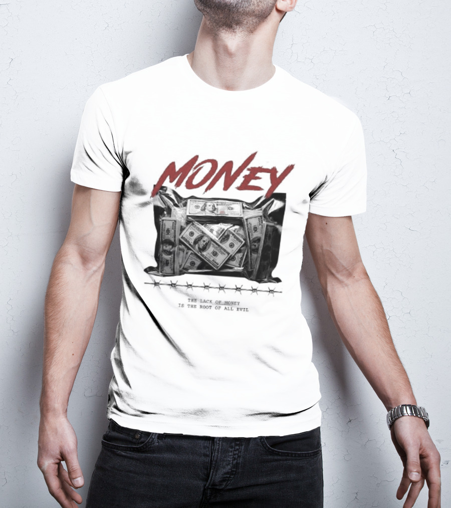 Money The Lack Of Money Is The Root Of All Evil Boombox T-Shirt
