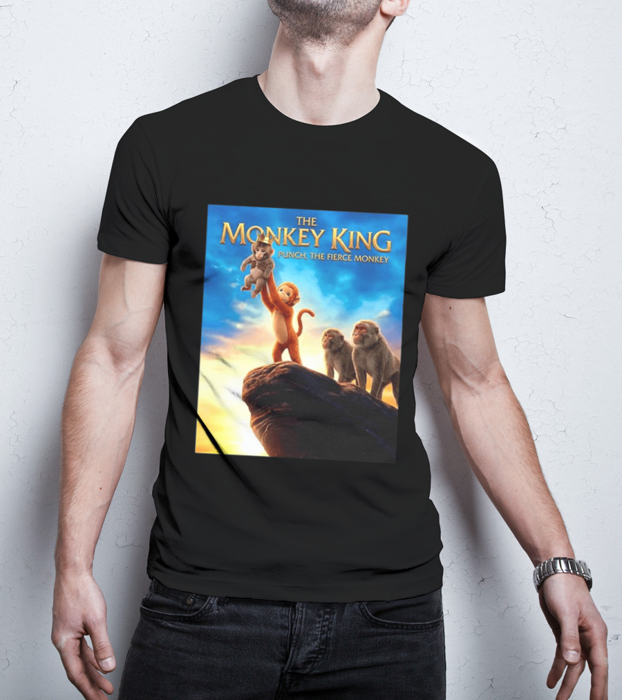 The Monkey King Punch The Fierce Monkey Epic Adventure T-Shirt