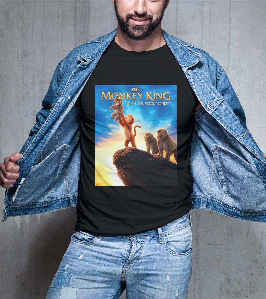 The Monkey King Punch The Fierce Monkey Epic Adventure T-Shirt