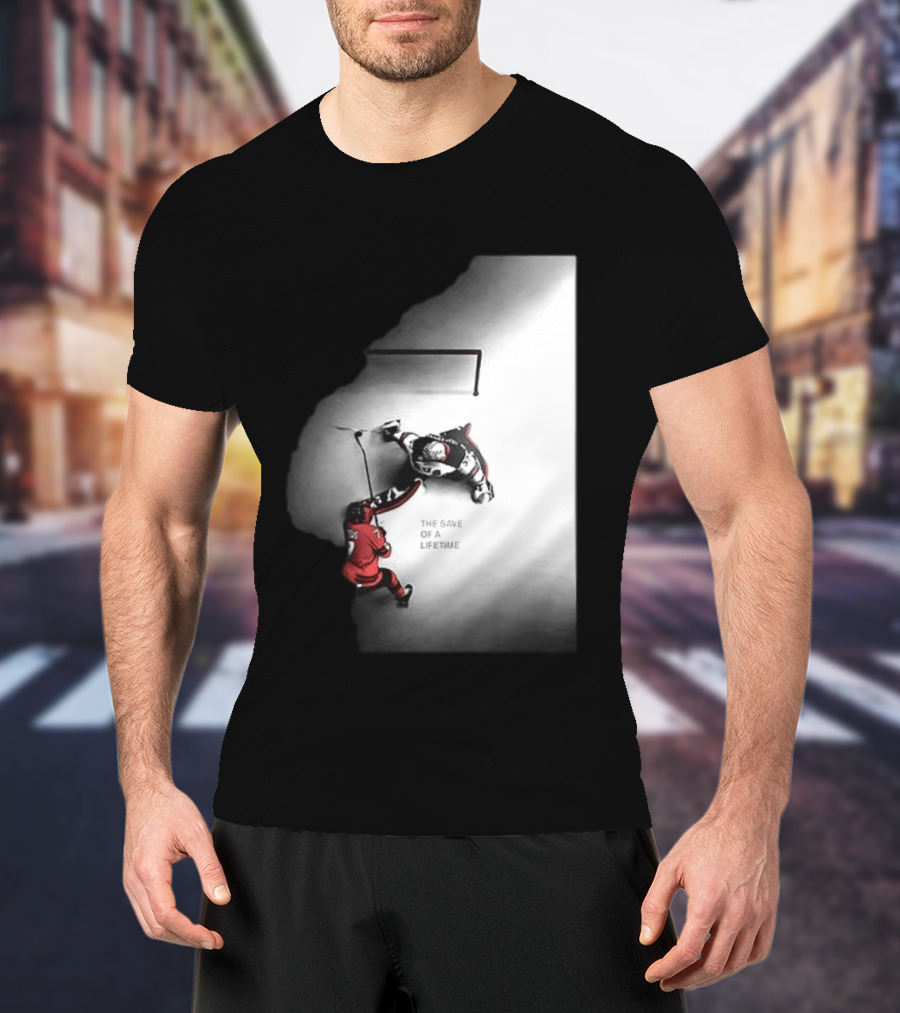 The Save Of A Lifetime Ice Hockey USA Olympics T-Shirt