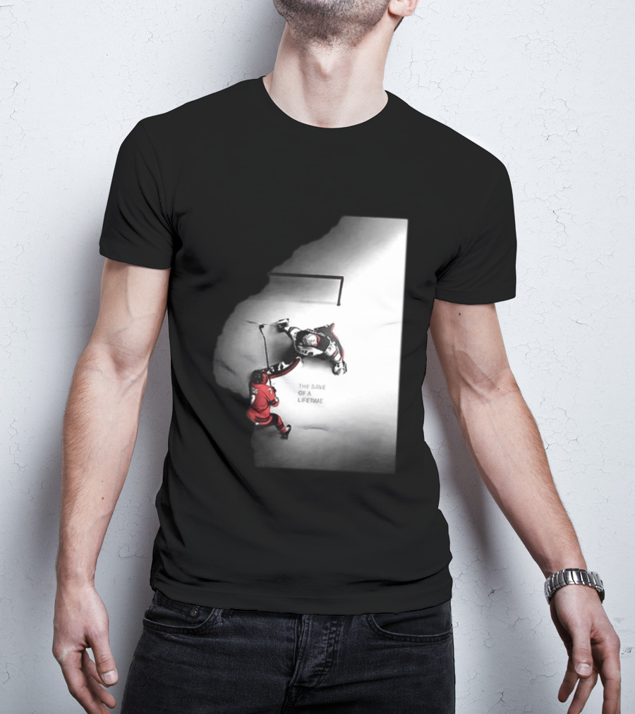 The Save Of A Lifetime Ice Hockey USA Olympics T-Shirt