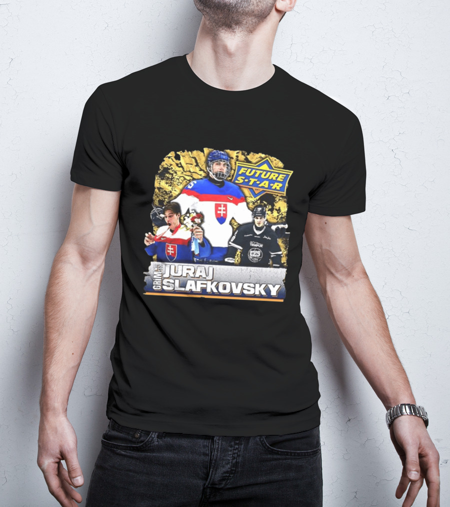 Juraj Slafkovský Future Star Hockey Slovakia Champion T-Shirt