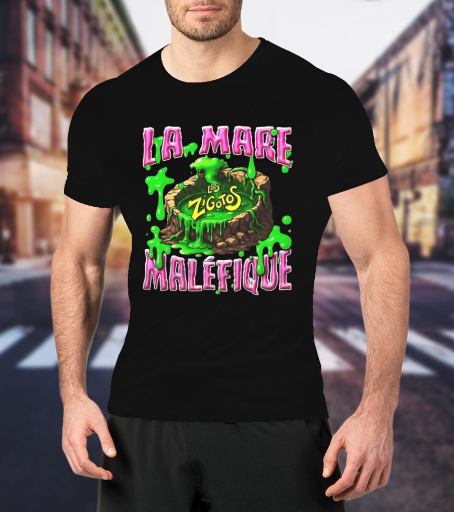 Les Zigotos La Mare Maléfique Green Goo Pit T-Shirt