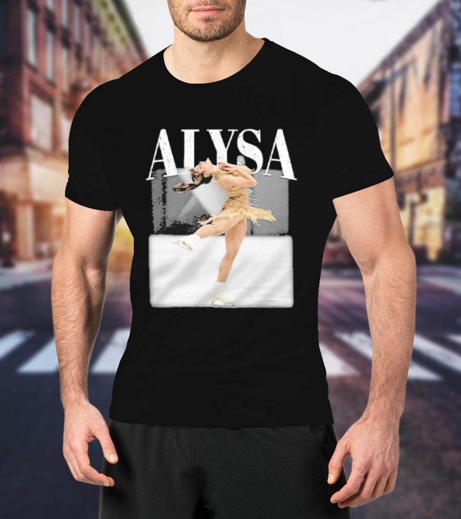 Alysa USA Skating Performance Frozen Moment T-Shirt