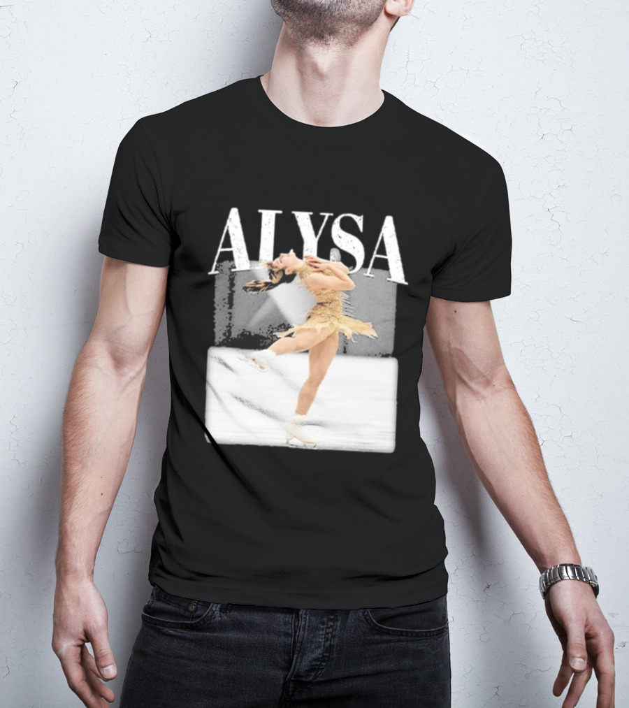 Alysa USA Skating Performance Frozen Moment T-Shirt