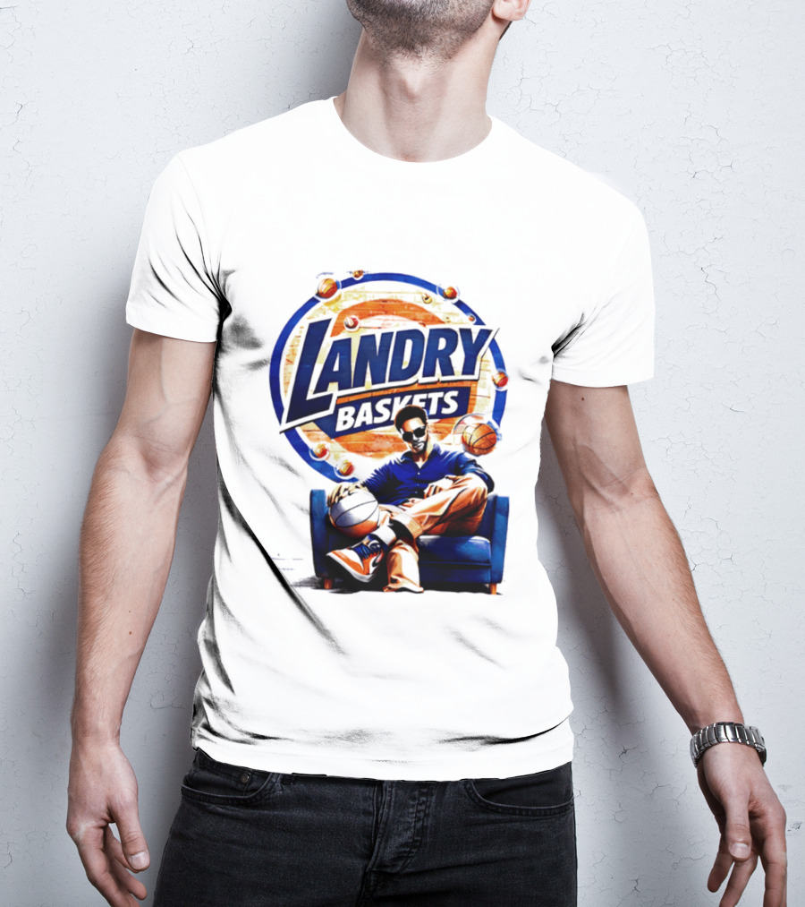 Landry Baskets Basketball Surreal Pop T-Shirt