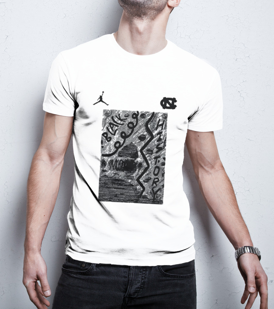 Jordan Brand North Carolina Tar Heels 2026 Black History Month T-Shirt