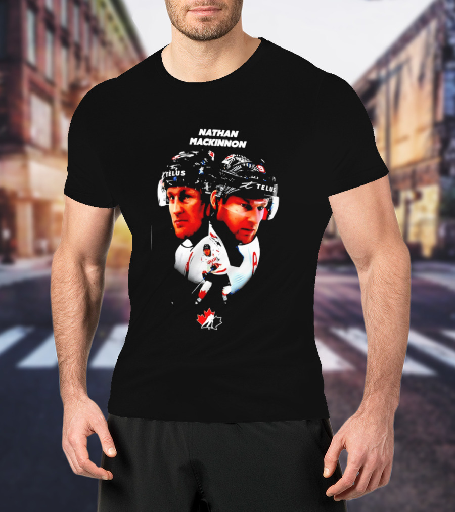Nathan MacKinnon Canada Hockey Telus Team Maple Leaf T-Shirt