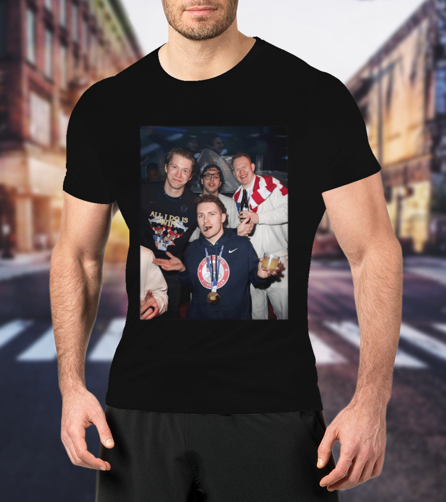 All I Do Is Win USA Men's Olympic Team Celebration T-Shirt