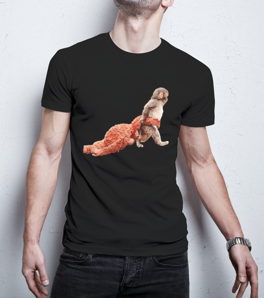 Punch Kun Monkey Meme Baby Toy Duo T-Shirt