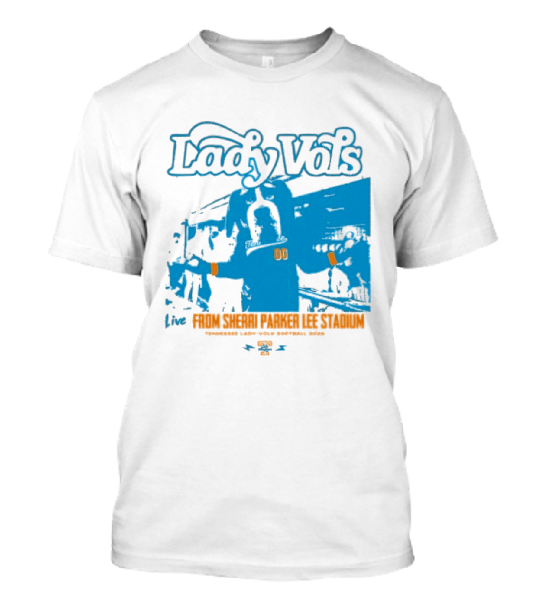 Tennessee Lady Vols Softball 2026 Sherri Parker Lee Stadium Live T-Shirt