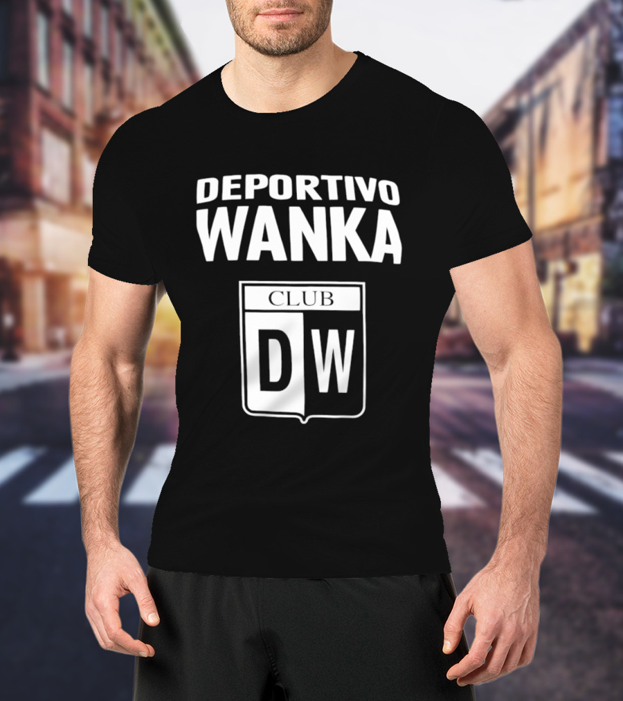 Deportivo Wanka Club DW Logo Football Team Sports T-Shirt