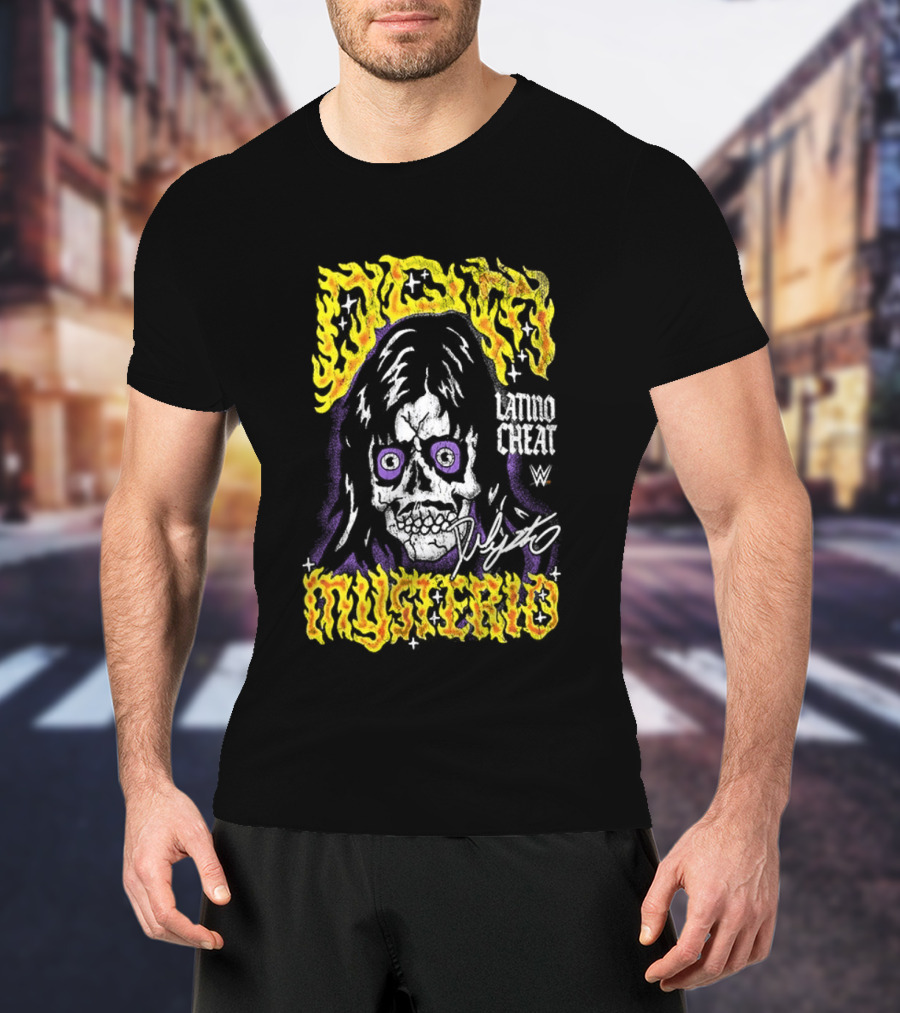 Dominik Mysterio Latino Skull Tattoo Cheat T-Shirt