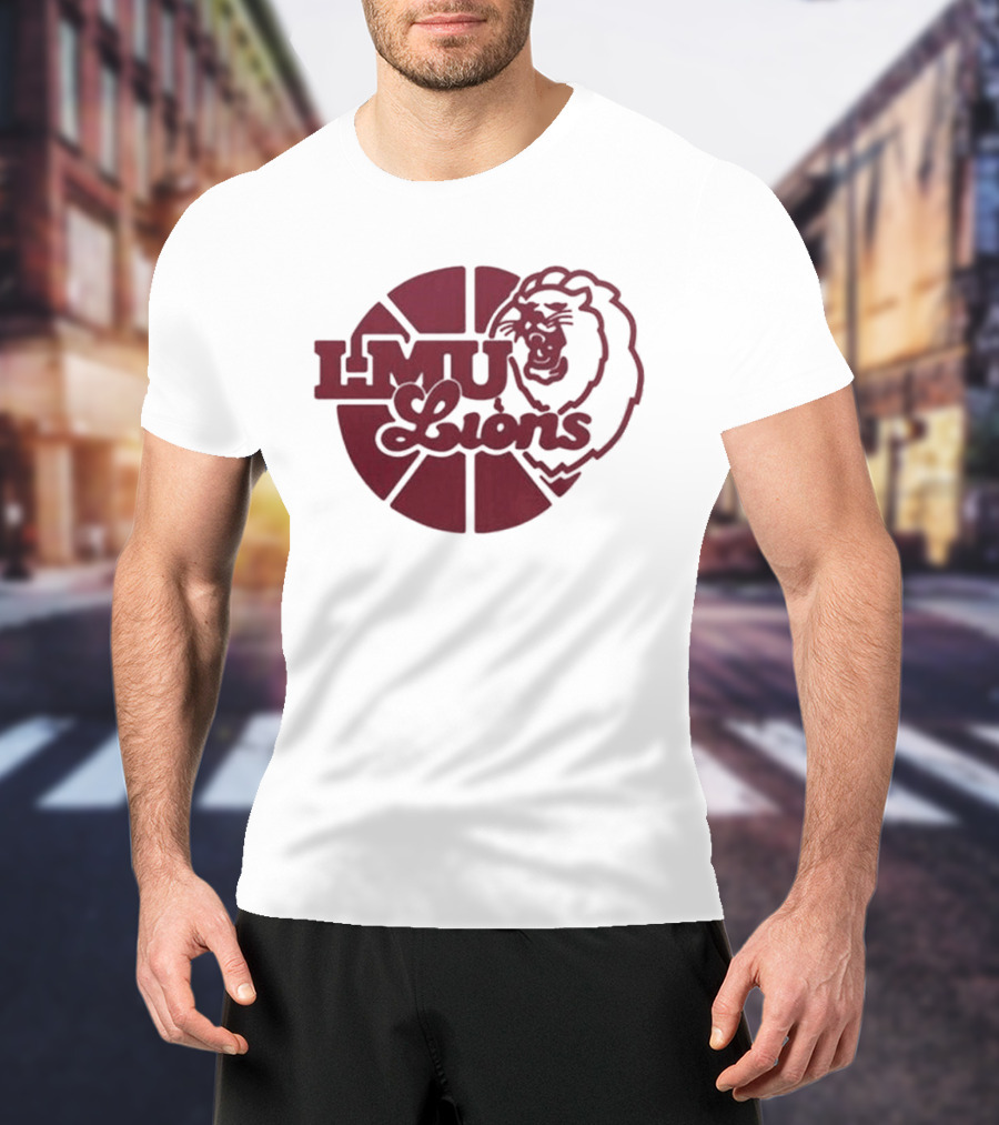 LMU Lions Basketball Throwback Night 2026 T-Shirt
