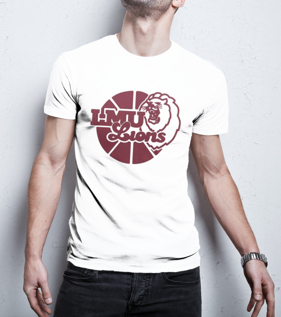 LMU Lions Basketball Throwback Night 2026 T-Shirt