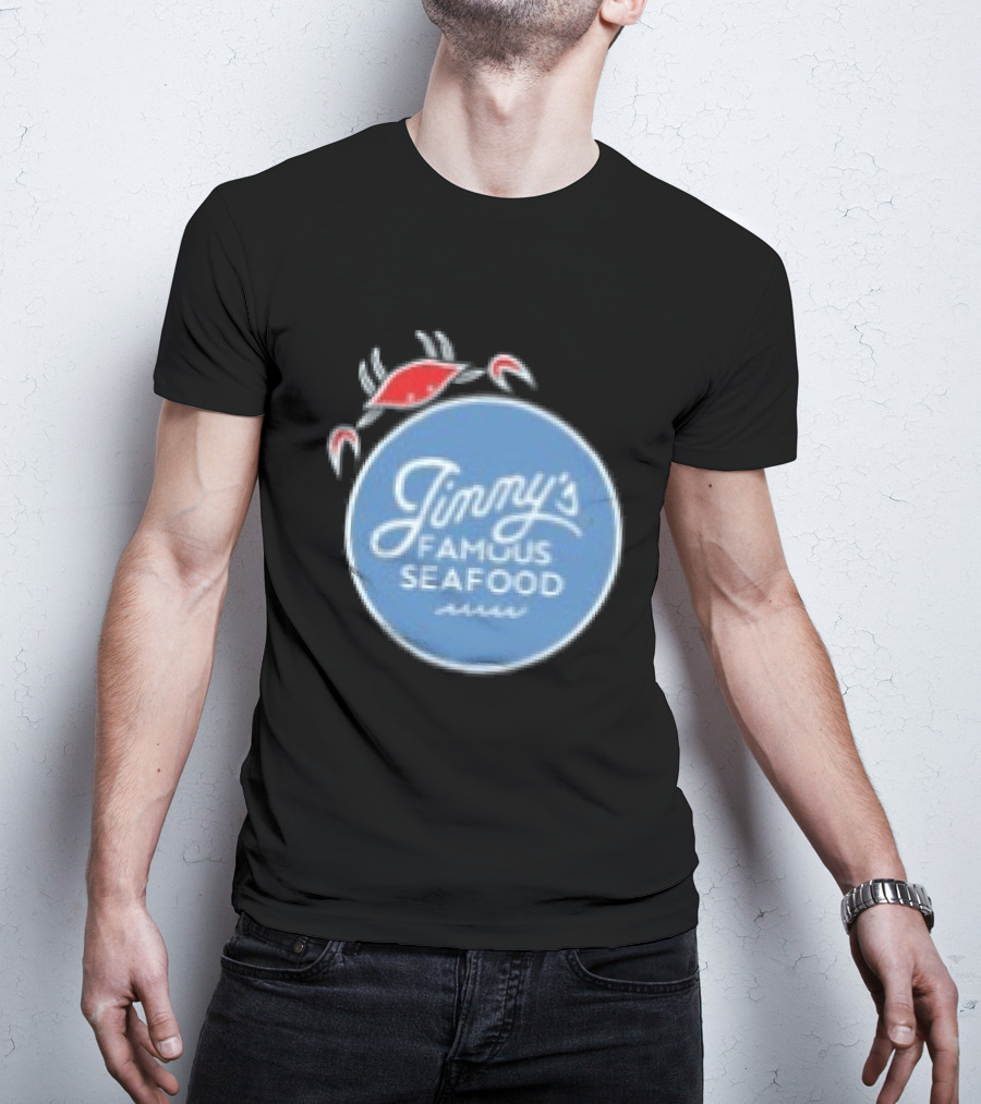 Jimmy's Famous Seafood Go Fuck Yourself Red Crab Circular Motif T-Shirt